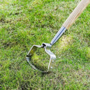Berry&Bird Garden Weeder Hoe, 63'' Stainless Steel Hula Hoe for Weeding, Action Stirrup Hoe for Gardening Loop Scuffle Hoe with Wooden Long Handle Hand Weeder Tool Push Pull Dutch Hoe Heavy Duty by GreenHaven Gardens