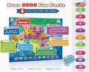Bilingual Interactive for Kids Talking USA Map Alphabet Poster for Toddlers Learning and Educational Toys,Talking Educational Chart for Ages 3 to 12 Years Old,Learning ABC Letters for Preschool/Gift by TinyTreasures Baby Boutique