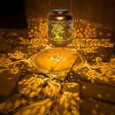 Solar Lanterns Outdoor, Waterproof Hanging Solar Lantern Garden Decor, Solar Lights for Backyard Porch Patio Table Yard Balcony Lawn Pathway, Tree of Life Gifts for Women Grandma Mom by GreenHaven Gardens
