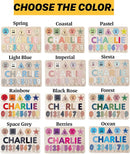 Puzzles for Toddlers Boy and Girl, Personalized Name Puzzle, 12 Month Toy, Gifts for 0 1 2 3 Years Old, Baby Gifts, Baby Shower, Christmas, NewBaby Gift, 0 3 6 9 12 18 24 36 Months by TinyTreasures Baby Boutique