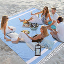 Jumbo Turkish Beach Towel Blanket Picnic Ourtdoor Mat Oversized Sandproof Fast Dry Thin Extra Large Xl Big Huge Compact Soft Cotton Neutral Cute Summer Vacation Gifts Travel Essential Cruise Ship Item by TinyTreasures Baby Boutique