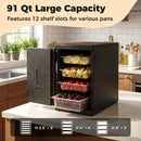 91 Qt Insulated Food Pan Carrier with Safety Buckles by LJGDeals