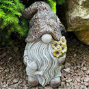 Mood Lab Garden Gnome - Key Hider Gnome Figurine - 9.25 Inch Lawn Statue - for Outdoor or House Decor by GreenHaven Gardens