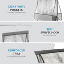 SNSLXH Closet Clear Handbag Organizer by CozyNest Decor