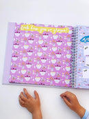Lucy Darling The Little Years Toddler Baby Memory Book - Ages 1 to 6 Years Old Album For Baby Girl - Milestone Scrapbook To Record Precious Memories - Keepsake Record Book by TinyTreasures Baby Boutique