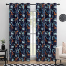 Kids Blackout Curtains - Pixel Dinosaur Curtains, 100% Blackout, 2 Panels, Each W52×L84, Thermal Insulated, Noise Reducing for Kids Bedroom, Bring a Playful and Retro Touch to Your Child’s Room by TinyTreasures Baby Boutique