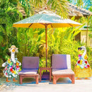 2 Set Hawaiian Luau Porch Goose Outfit for Lawn 23'' Plastic Goose Clothes Costume Summer Outdoor Decor(Hula Skirt) by GreenHaven Gardens