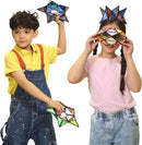 TOSY Magnet Pyramid Stone - 1 Cube Transforms into 1 Billion Shapes, 14 pcs (12 Puzzle pcs and 2 Accessories), 243 Rare Earth Magnets, Holographic Design Magnet Tiles Creative Puzzle STEM/STEAM Toy by TinyTreasures Baby Boutique
