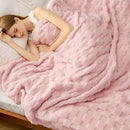 Bedsure GentleSoft King Size Blanket for Bed - Super Soft Cozy Blankets for Women Men Girls, Large Fuzzy Fleece Throw for Bedroom Decor, Blush Pink,108x90 Inches by CozyNest Decor