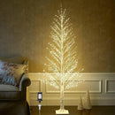 Birchlitland LED Alpine Trees 6FT 810L Warm White Fairy Lights, Lighted Trees for Indoor Outdoor Home Thanksgiving Christmas Holiday Decoration by CozyNest Decor