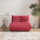 Bean Bag Chair, Fireside Chair Bean Bag Sofa Large Bean Bag Chair for Adults, Bean Bag Chairs for Teens with High Density Comfortable Foam, Memory Foam Bean Bag for Living Room, Bedroom (Red) by CozyNest Decor