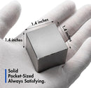 Heavenly Metals 4-Piece Cube 3D Puzzle for Adults – Stainless Steel Desk Toy and Fidget, Zero Tolerance Wire EDM Cut Office Gift for Men & Women by TinyTreasures Baby Boutique