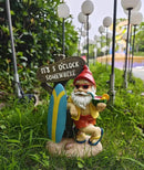 Garden Gnomes Outdoor Funny,Gnomes Decorations for Yard Statues Decor by CozyNest Decor