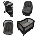 Enovoe Mosquito Net for Stroller - Bug Net for Stroller - Black Breathable Durable Polyester Mesh - Fits Strollers, Bassinets, Cradles, Playards - Pack N Plays Mini Cribs - Machine Washable by TinyTreasures Baby Boutique