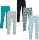 Amazon Essentials Girls and Toddlers' Leggings, Multipacks by TinyTreasures Baby Boutique