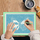iVyne Corded Light Pad for Weeding Vinyl - A4 Light Box for Drawing - Light Board for Tracing - Light Box for Diamond Painting, Weeding Vinyl, Sketching, Tracing (Green) by TinyTreasures Baby Boutique