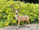 XTAPAN Resin Sika Standing Deer Statue Garden Animals Decorations Outdoor Sculpture Yard Art Decor Lawn Ornaments Clearance Patio Decoration Figurine Christmas Home Decorations by GreenHaven Gardens