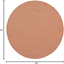 Nourison Positano Indoor/Outdoor Terracotta 6' x Round Area Rug, Easy Cleaning, Non Shedding, Bed Room, Living Room, Dining Room, Backyard, Deck, Patio (6 Round) by GreenHaven Gardens