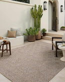 Loloi Amber Lewis Topanga Collection TOP-06 Natural/Mist 5'-3" x 7'-6" Indoor/Outdoor Area Rug by CozyNest Decor