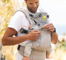 LÍLLÉbaby Complete All Seasons Ergonomic 6-in-1 Baby Carrier Infant to Toddler with Lumbar Support (7-45 Pounds), 360 Degree Baby Wearing & Multi-Position, Inward & Outward Facing (Stone) by TinyTreasures Baby Boutique