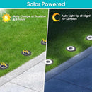 NFESOLAR Solar Ground Lights Outdoor 8 Pack, IP68 Waterproof Flat Solar Outdoor Lights for Garden, Bright Solar Powered Landscape Lighting for Yard Lawn Patio Driveway Walkway Decor (White) by GreenHaven Gardens