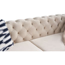 Chesterfield - Modern Tufted Living Room Sofa, 84.25''W Couch by HouseOfZazla