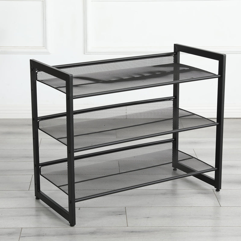 3-Tier Adjustable Shoe Rack, photo 2 of 10
