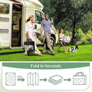GENIMO Outdoor Rug 10' x 14' Waterproof for Patios Clearance, Reversible Outdoor Plastic Straw Camping Rug Carpet, Large Area Rugs Mats for RV, Camper, Deck, Balcony, Porch, Beach, Picnic, Black&Beige by CozyNest Decor