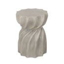Modern Canis Side Table Outdoor Use - Gray