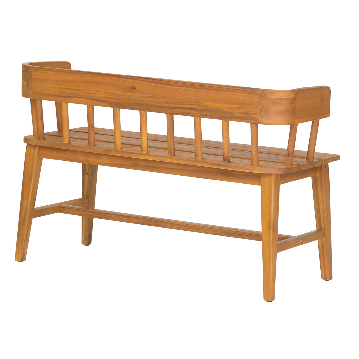 Bramley Outdoor Acacia Wood Bench, photo 6 of 10