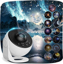 Planetarium Projector Pro for Bedroom, 13 in 1 Star Projector Galaxy Light, Ceiling Night Light Milky Way Mood Lighting with Timer, LED Space Galaxy Lamp Bedroom Room Decor for Adults Kids - White by TinyTreasures Baby Boutique