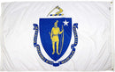 FlagSource Massachusetts Nylon State Flag, Made in the USA, 4x6' by GreenHaven Gardens
