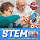 STEM Building Toy for 7-12 Year Old Boys - 7-in-1 Models Kids Love to Build and Play - 171Pcs Construction Set with Engineering Activity Kit - Best Birthday Gift Toy by TinyTreasures Baby Boutique