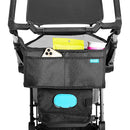 Munchkin® Brica® Stroller Organizer Bag - Universal Fit with Cup Holders and Wipes Case, Fits UPPAbaby, Evenflo, BabyTrend and more, Black by TinyTreasures Baby Boutique
