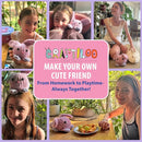 CRAFTILOO Loom Knitting and Crochet kit for Kids Crochet kit for Beginners Knitting kit for Beginners Knitting Loom Learn to Crochet Kits for Adults Beginner by TinyTreasures Baby Boutique