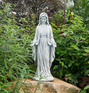 TOETOL Virgin Mary 29.9 Inch Outdoor Statue Religious Blessed Mother Garden Decor Statues Catholic Mother Mary Yard Patio Deck Home Entryway Hallway Sculpture by GreenHaven Gardens