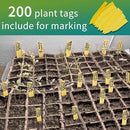 TCBWFY Biodegradable Seedling Trays, 20 Pack, 320 Cells, Ideal for Indoor and Outdoor Planting, Mint, Lavender, Rose by GreenHaven Gardens