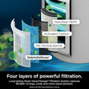 Shark Air Purifier for Home with NeverChange HEPA Air Filter, 1400 sq. ft. for Powerful Multi-Room Purification, 5-Year Filter, Filters Smoke, Captures 99.98% of Particles & Dust, HP302 by CozyNest Decor