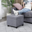 Adeco Storage Ottoman by CozyNest Decor