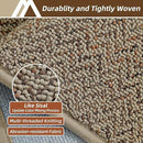 COSY HOMEER-Door-Mat 24"x36" Non Slip Absorbent Entryway Rugs Dirt Trapper Doormats Washable Entrance Mats Low Pile Welcome Floor Mat for Front Back Door and Entry Mats,Taupe by CozyNest Decor