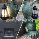 JOYBEE Garden Statues Turtle with Solar Lantern Outdoor Decor-Turtle Solar Figurines Lights Decorations for Patio Yard Lawn Ornaments-Gifts for Birthday Easter Housewarming by GreenHaven Gardens