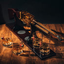 Shotgun Wine Whiskey Decanter Set 20OZ With Bullet Glasses By Firearm Shooting Gun G by The Wine Savant