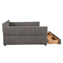 Upholstered Platform Bed With USB Charging by HouseOfZazla