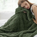 Bedsure GentleSoft Dark Green Throw Blanket for Couch - Super Soft Cozy Blankets Gifts for Women Men Girls, Cute Small Fleece Throws for Bedroom Home Decor, 50x70 Inches by CozyNest Decor