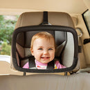 Munchkin Baby Car Mirror for Rear Facing Car Seats, Pivot 360 Baby in-Sight Adjustable Auto Mirror, Black, 2 Pack by TinyTreasures Baby Boutique