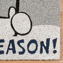 Gertmenian Paramount Frosty Coir Doormat - 2x3 Welcome Mat (2-Pack), Ideal for High Traffic Areas in Front Door, Garage, Entryway - Blue/Celebrate, 80026 by CozyNest Decor