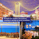 KNONEW 197FT 500 LED Christmas Lights Outdoor String Lights 8 Modes & Memory Fairy Light Plug in Waterproof LED String Lights for Xmas Yard Tree Wedding Party Holiday Decorations (Warm White) by GreenHaven Gardens