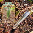 Berry&Bird Seeding Widger,Stainless Steel Seed Dibber Tool with Measuring Scale,Wooden Handle Garden Bulb Trowel for Seed Planting Tool Hand Shovel Planter Transplanter Dibber Soil Digginng by GreenHaven Gardens