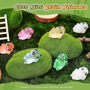 35 Pcs Mini Panda Figurines Luminous Cute Animals Landscape Decoration Mini Resin Animals Figures Glow in The Dark for DIY Ornament Craft Party Cake Topper by GreenHaven Gardens
