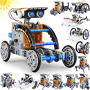 STEM 13-in-1 Education Solar Power Robots Toys for Boys Age 8-12, DIY Educational Toy Science Kits for Kids, Building Experiment Robotics Set Birthday Gifts for 8 9 10 11 12 Years Old Boys Girls Teens by TinyTreasures Baby Boutique